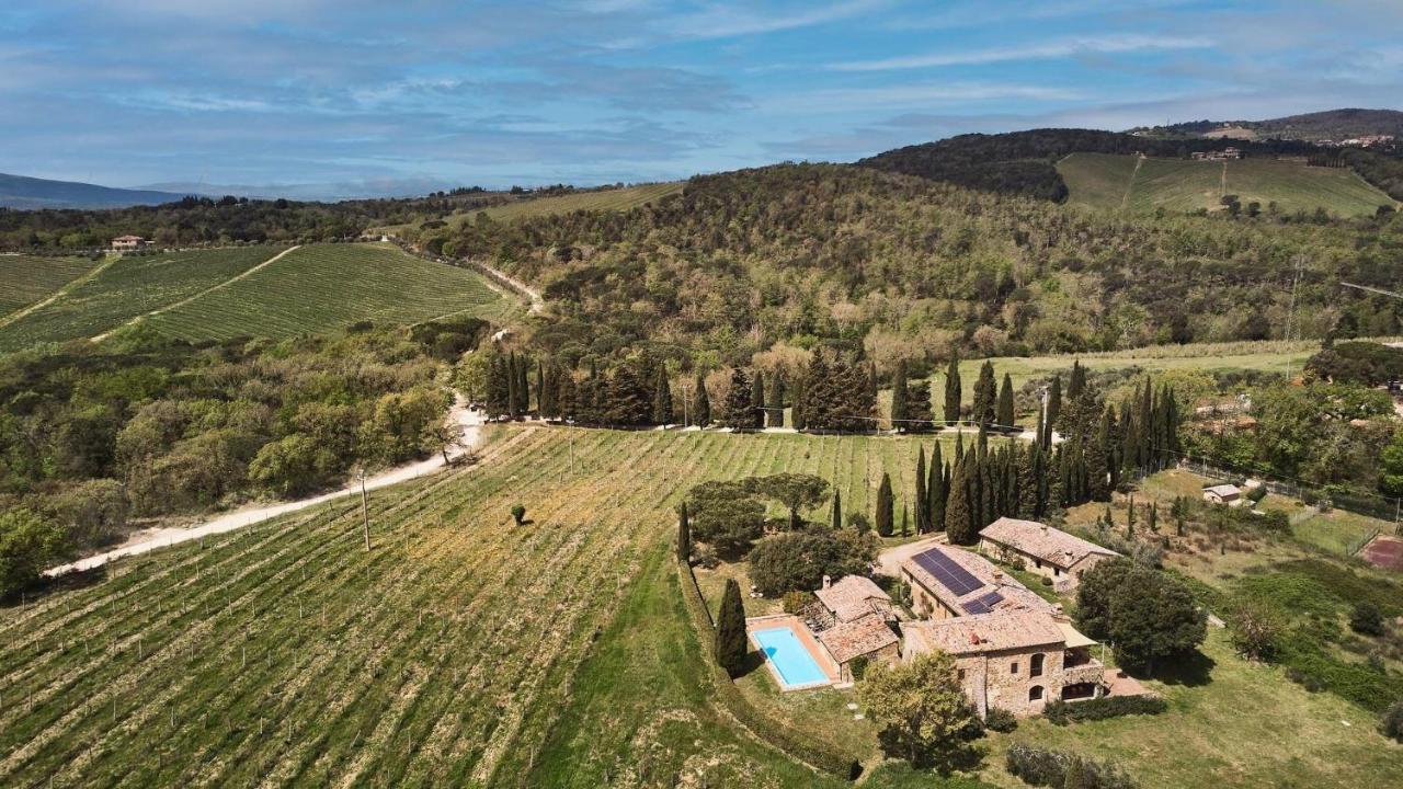 Villa Poggiarello Castelnuovo Berardenga Exteriér fotografie