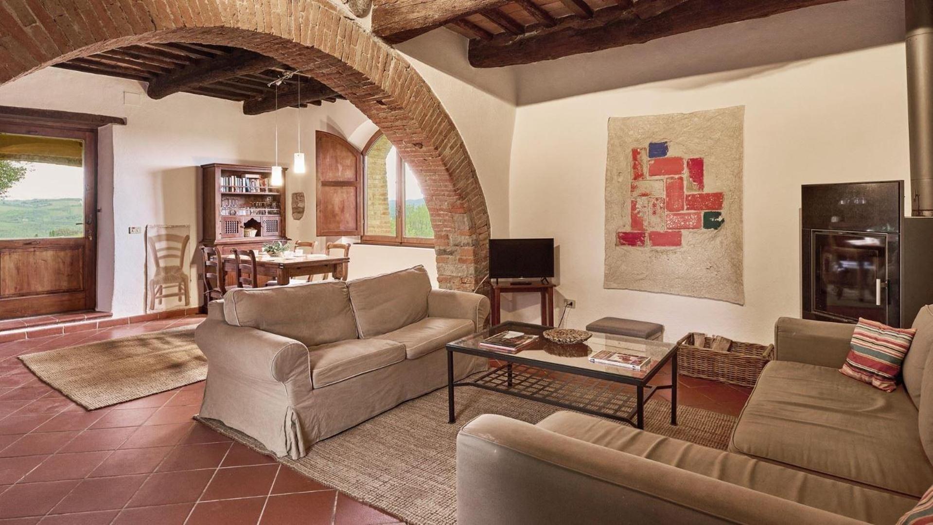 Villa Poggiarello Castelnuovo Berardenga Exteriér fotografie