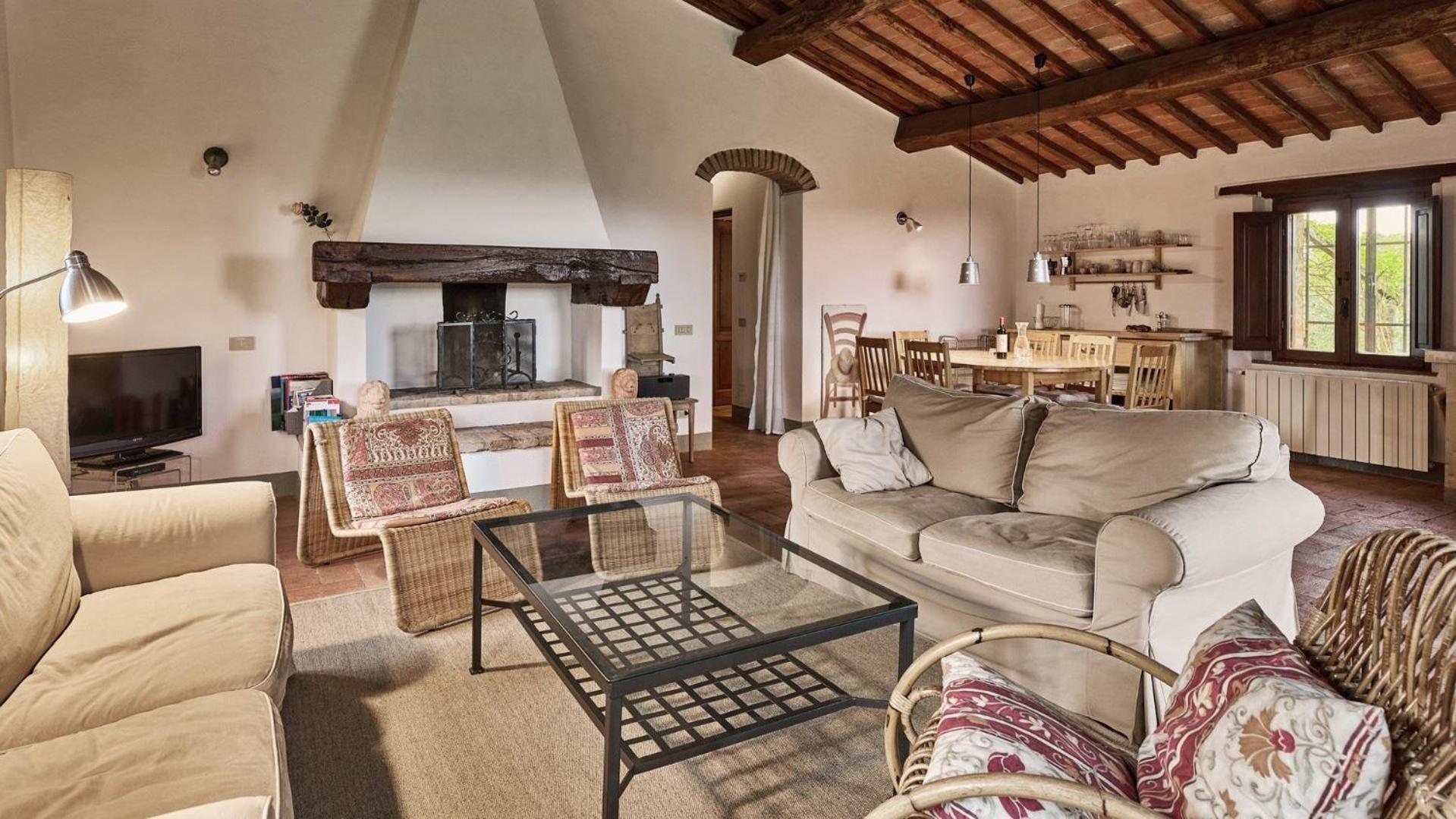 Villa Poggiarello Castelnuovo Berardenga Exteriér fotografie