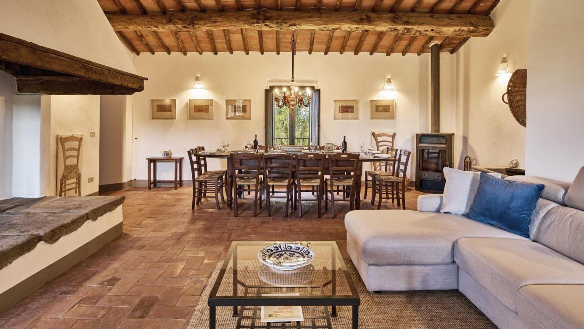 Villa Poggiarello Castelnuovo Berardenga Exteriér fotografie
