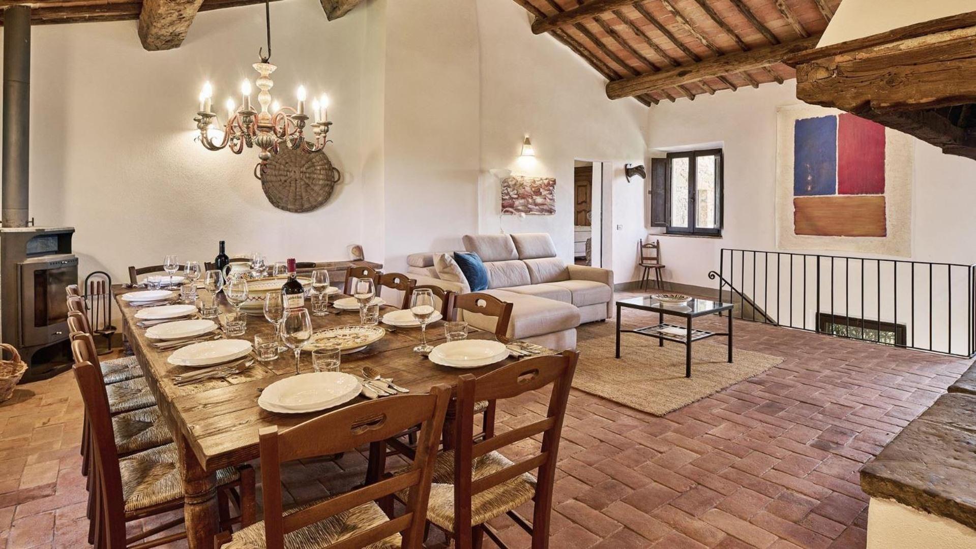 Villa Poggiarello Castelnuovo Berardenga Exteriér fotografie