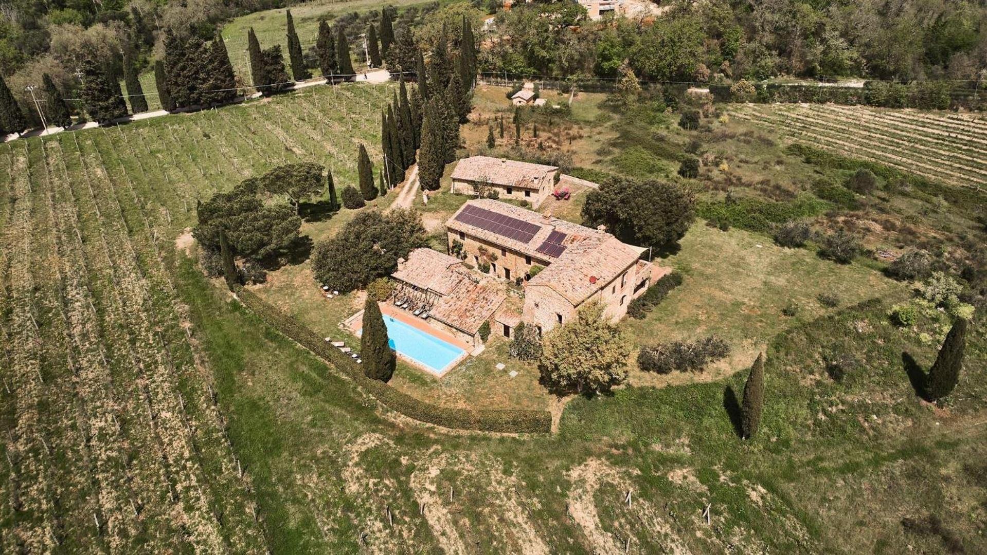 Villa Poggiarello Castelnuovo Berardenga Exteriér fotografie