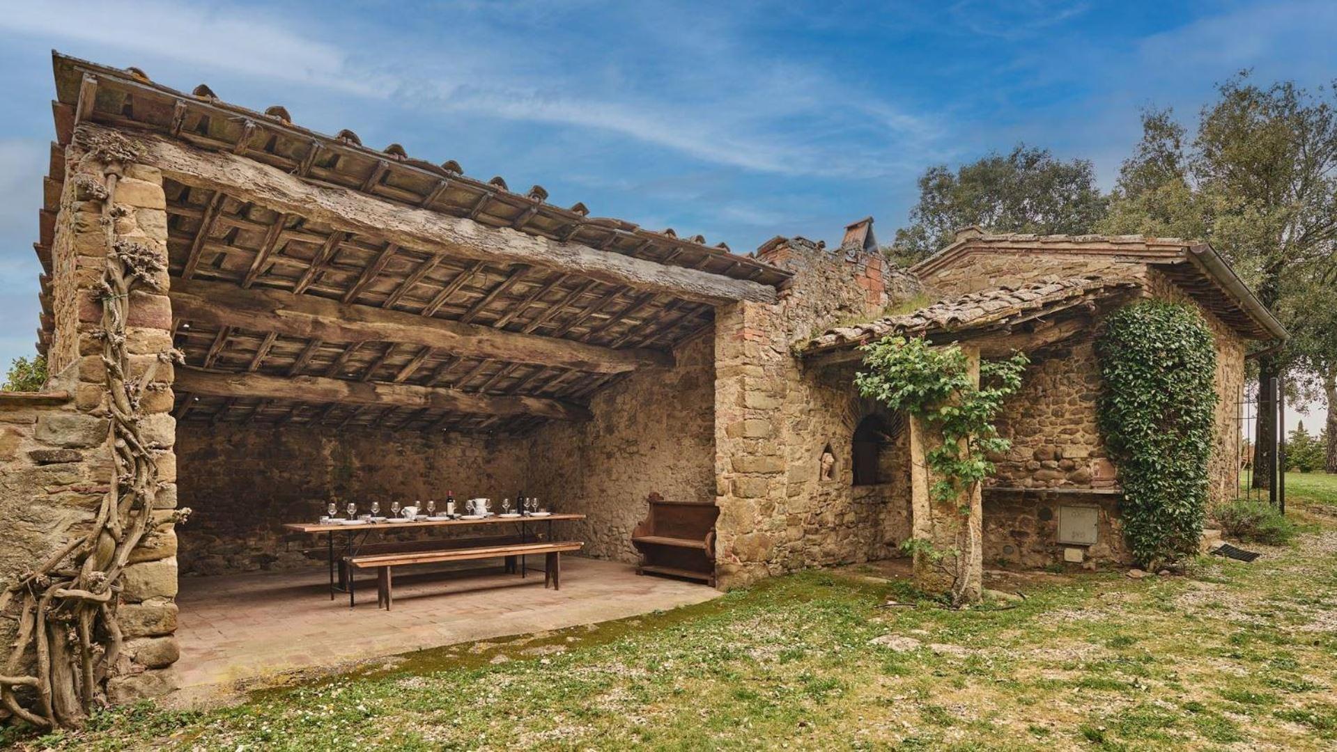 Villa Poggiarello Castelnuovo Berardenga Exteriér fotografie