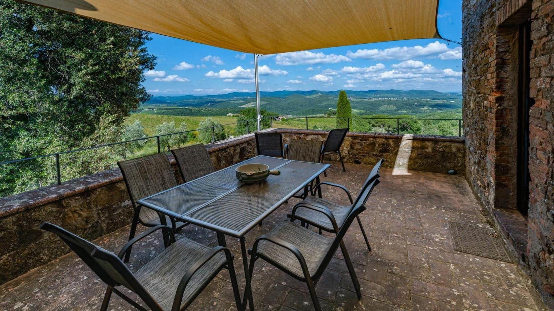 Villa Poggiarello Castelnuovo Berardenga Exteriér fotografie
