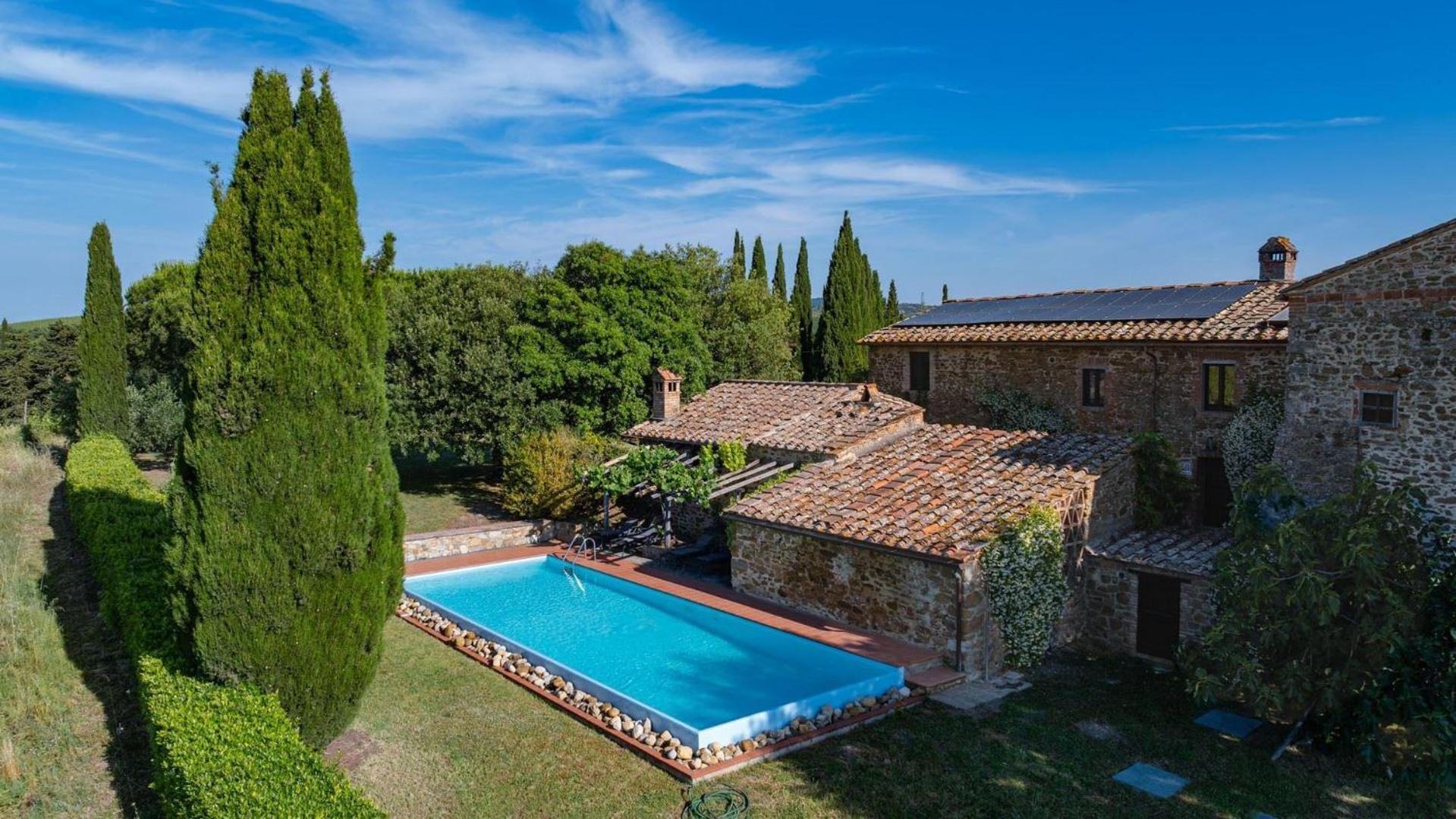 Villa Poggiarello Castelnuovo Berardenga Exteriér fotografie