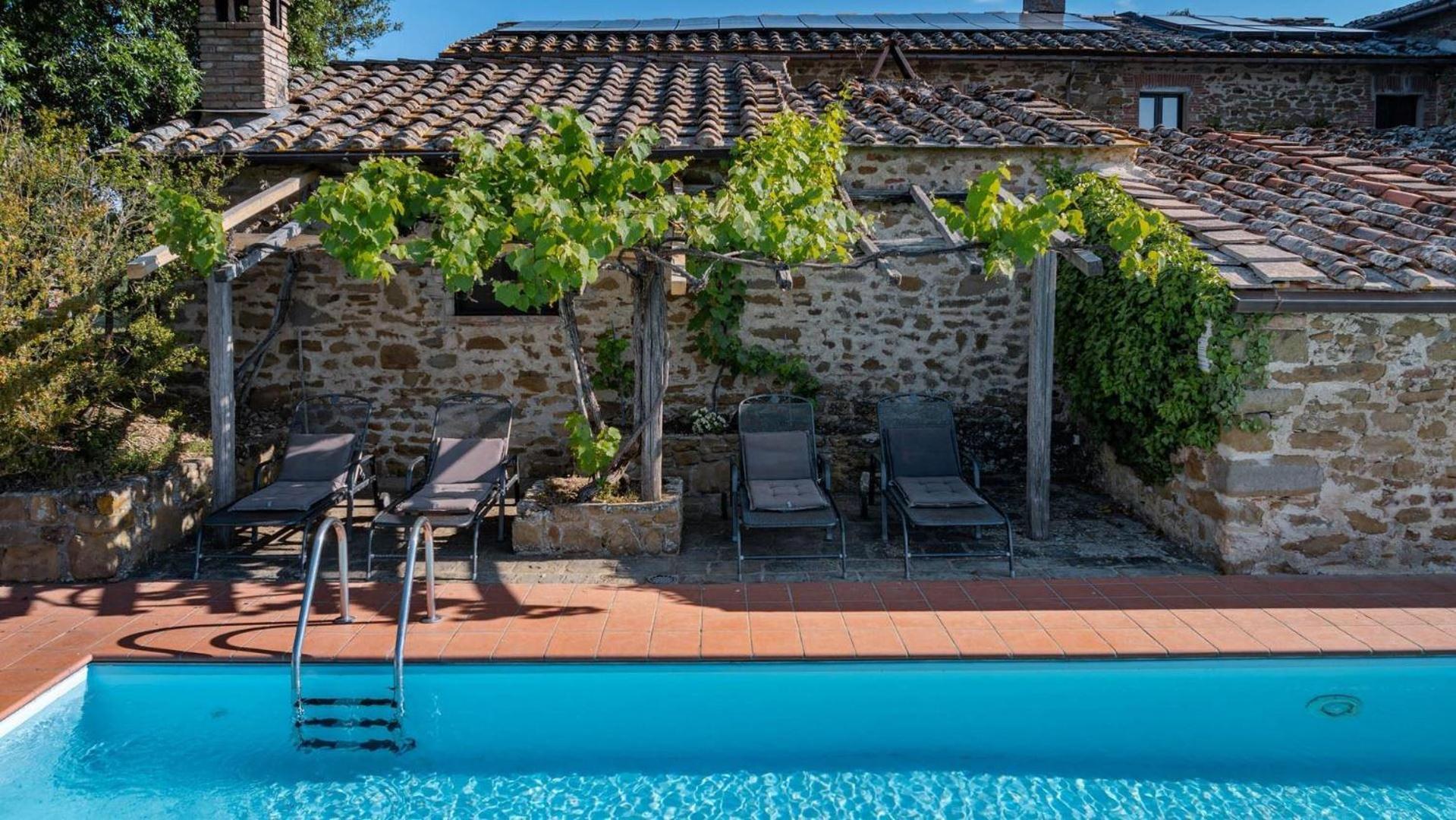 Villa Poggiarello Castelnuovo Berardenga Exteriér fotografie