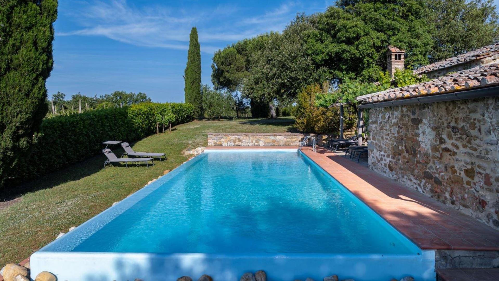 Villa Poggiarello Castelnuovo Berardenga Exteriér fotografie