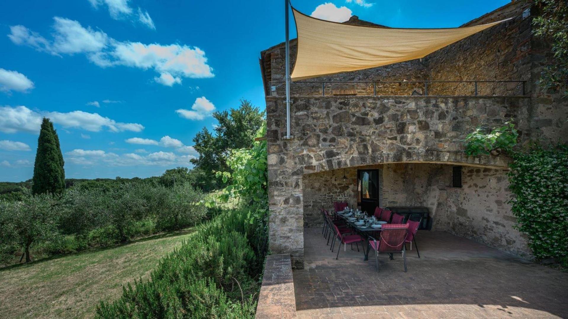 Villa Poggiarello Castelnuovo Berardenga Exteriér fotografie