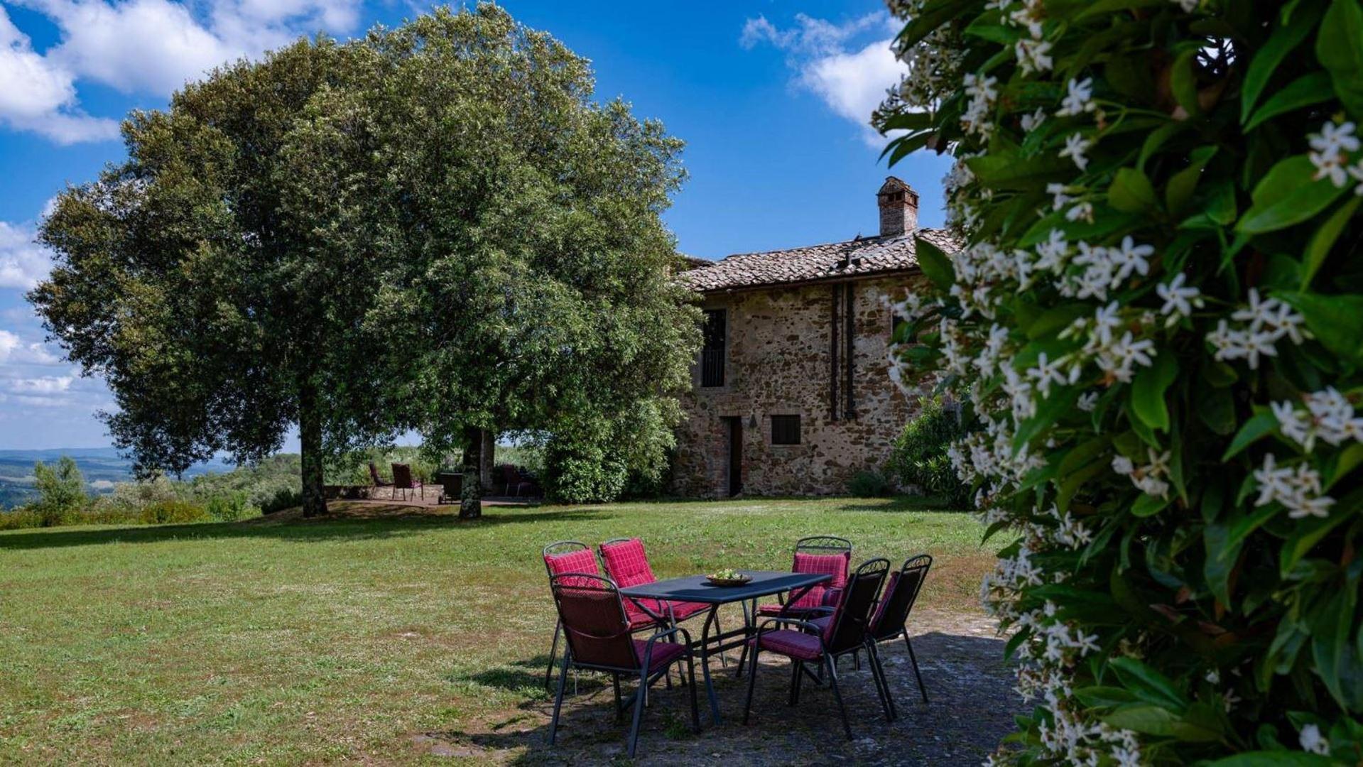 Villa Poggiarello Castelnuovo Berardenga Exteriér fotografie