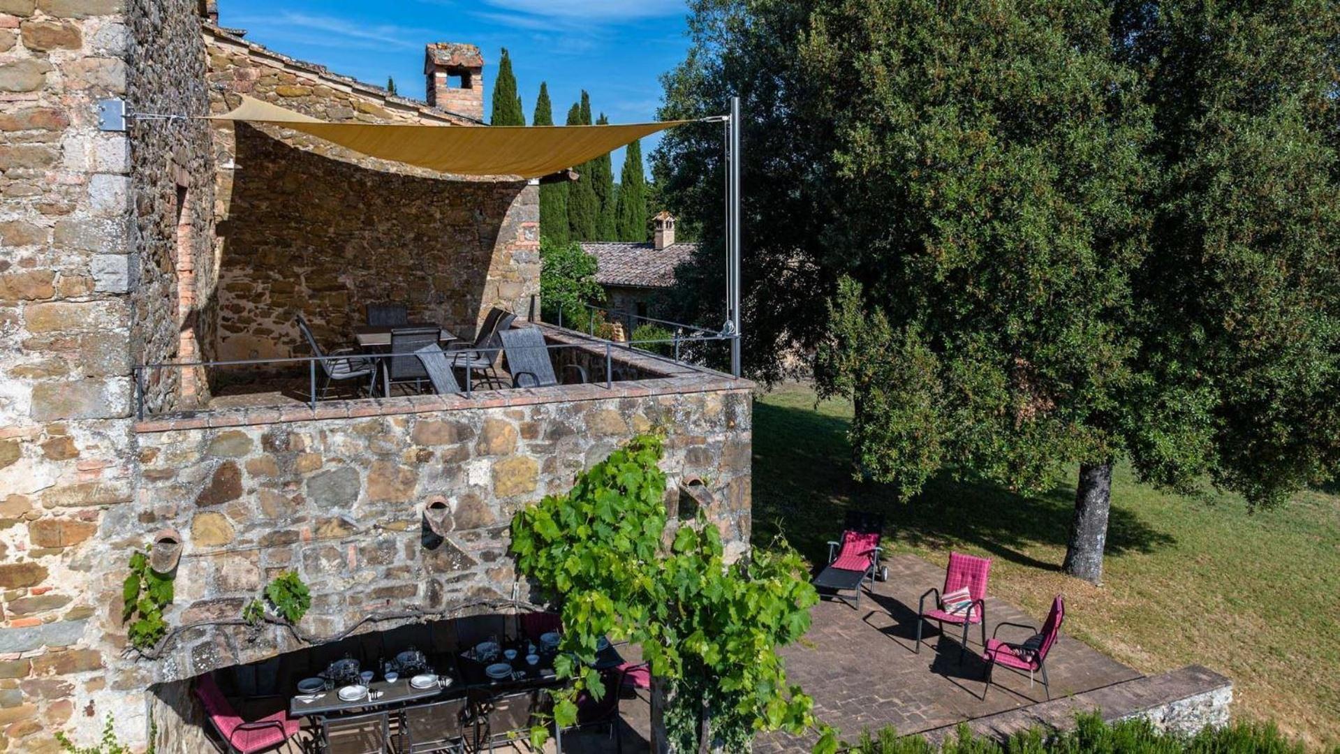 Villa Poggiarello Castelnuovo Berardenga Exteriér fotografie